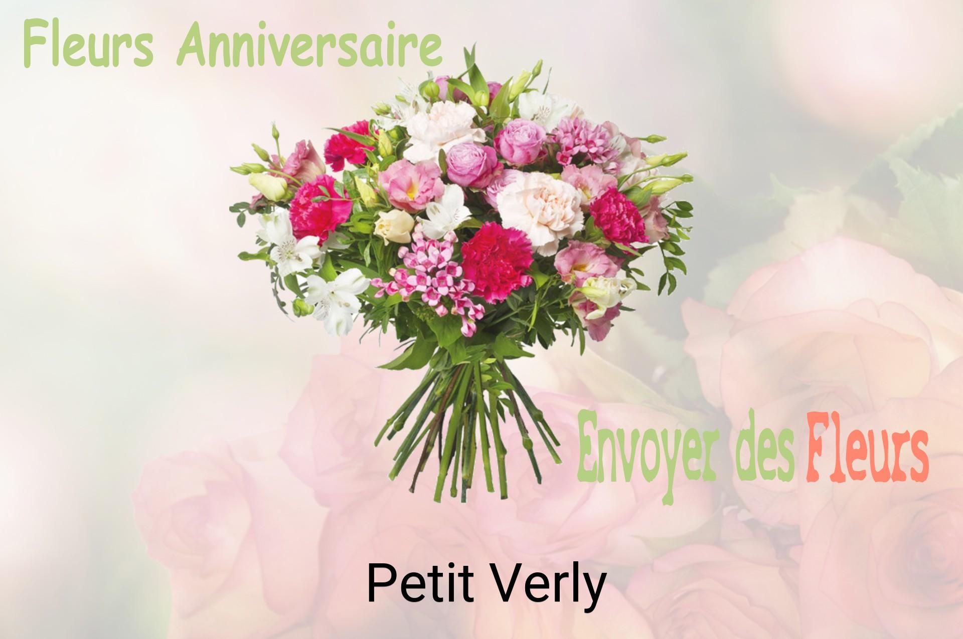 Bouquet de fleurs d’anniversaire livré à Petit-Verly